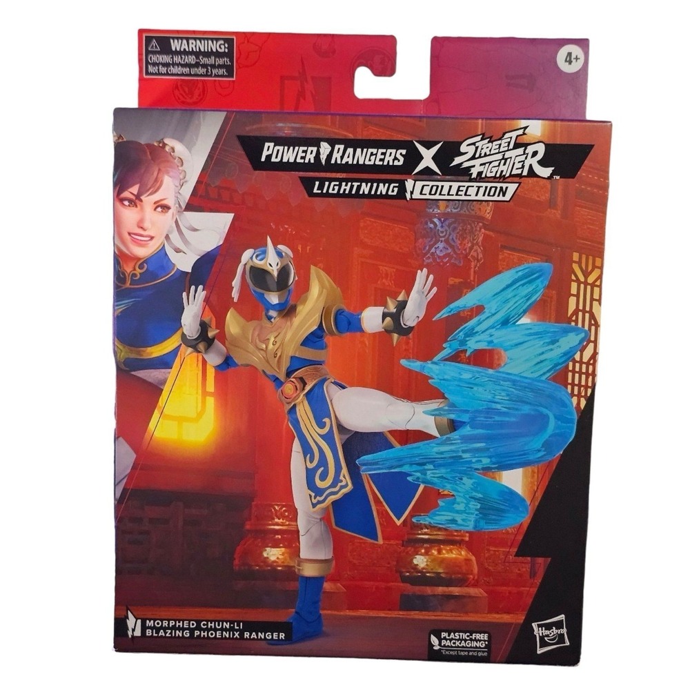 Power Rangers Street Fighter Lightning Collection Morphed‎ Chun Li Action Figure